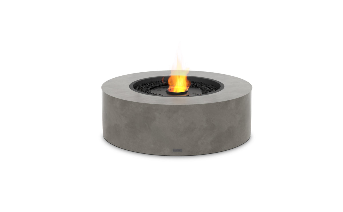 EcoSmart Fire Ark 40 fire table natural finish stainless steel burner outdoor studio
