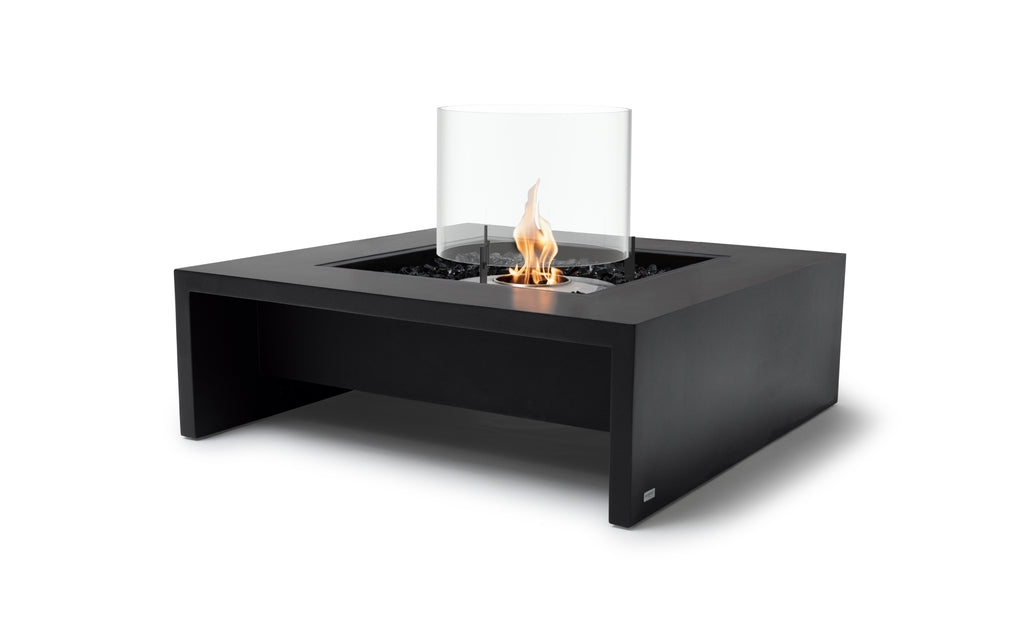 EcoSmart Fire Mojito 40 fire table graphite ethanol stainless steel glass