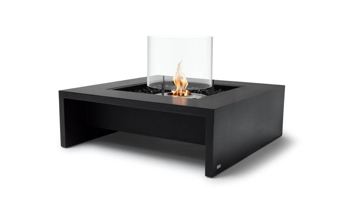 EcoSmart Fire Mojito 40 fire table graphite ethanol stainless steel glass