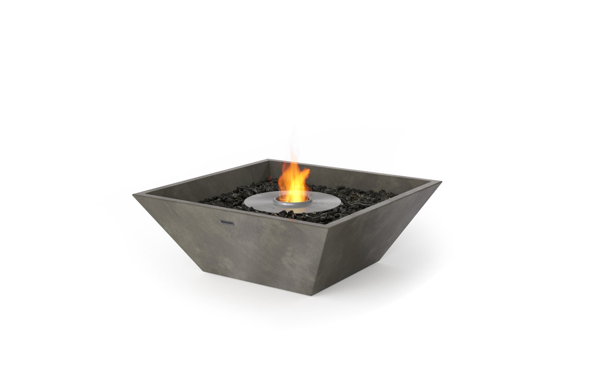 EcoSmart Fire Nova 600 fire pit natural finish stainless steel burner outdoor