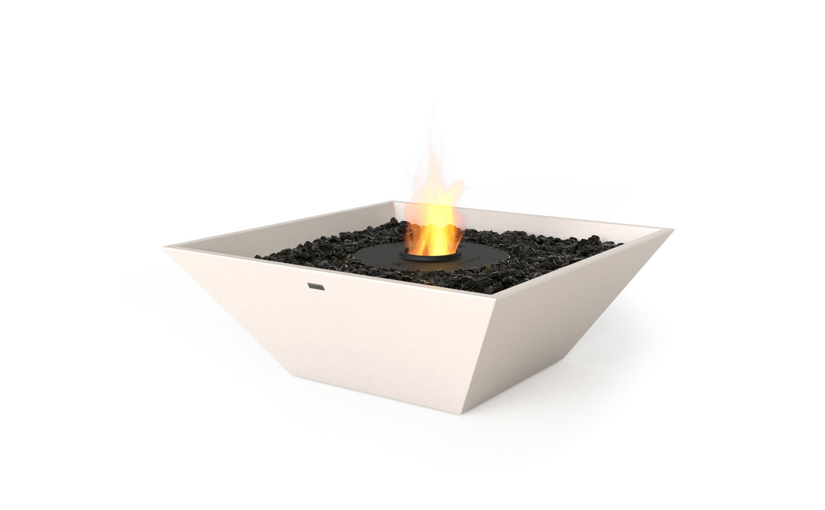 EcoSmart Fire Nova 850 fire pit bone finish black burner outdoor