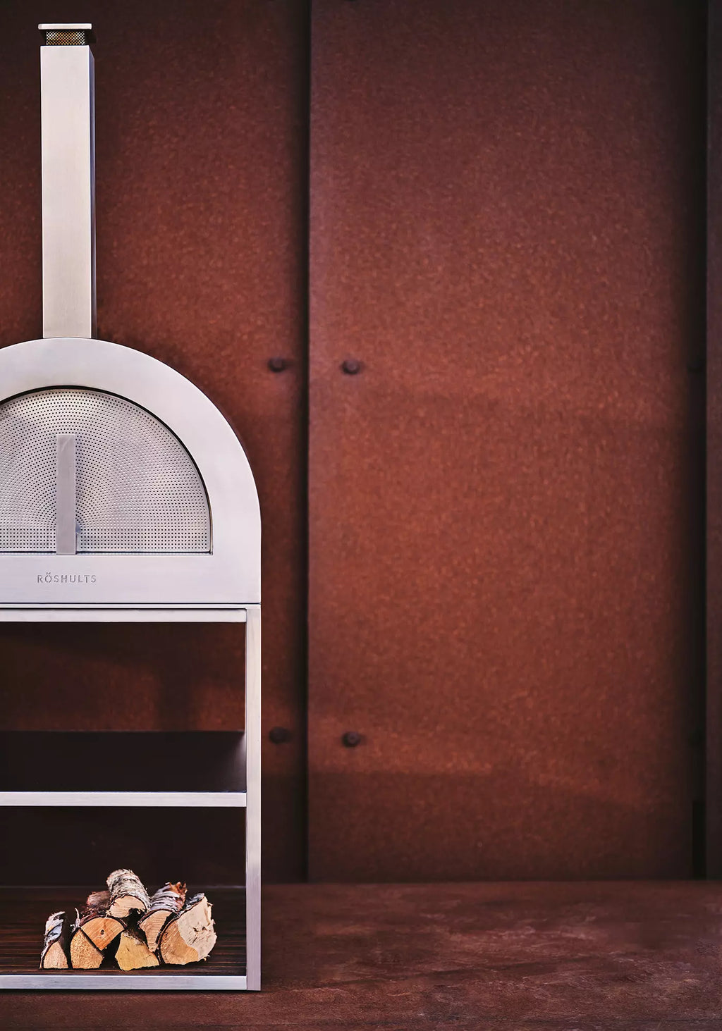Röshults BBQ Wood Oven — open fire cooking