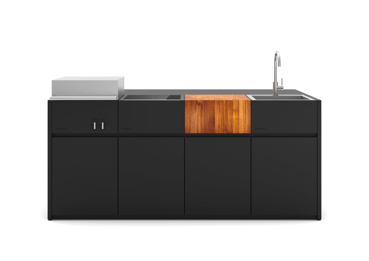 Röshults Kitchen Island — Anthracite finish