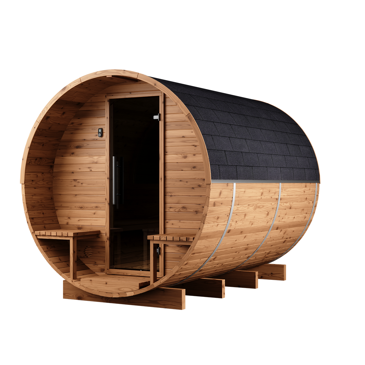 Auroom Luma Comfy 300, Natural Wood, right exterior