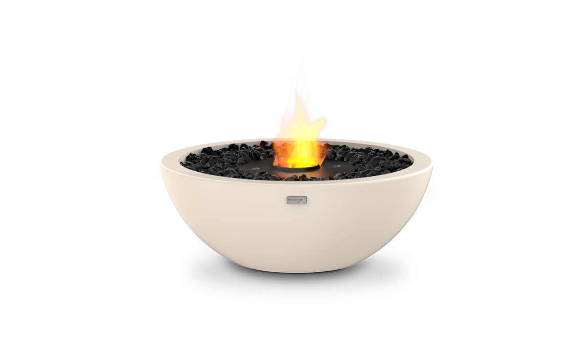 EcoSmart Fire Mix 600 fire pit bowl bone finish outdoor studio