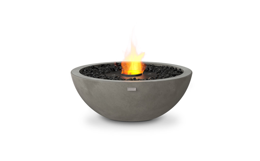 EcoSmart Fire Mix 600 fire pit bowl natural finish outdoor studio