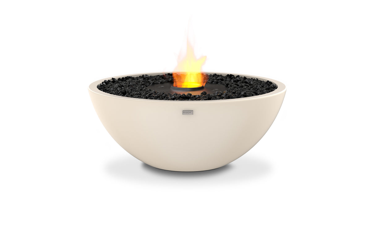EcoSmart Fire Mix 850 fire pit bowl bone finish outdoor studio