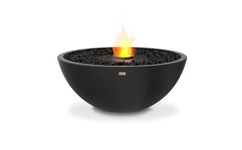 EcoSmart Fire Mix 850 fire pit bowl graphite finish outdoor studio