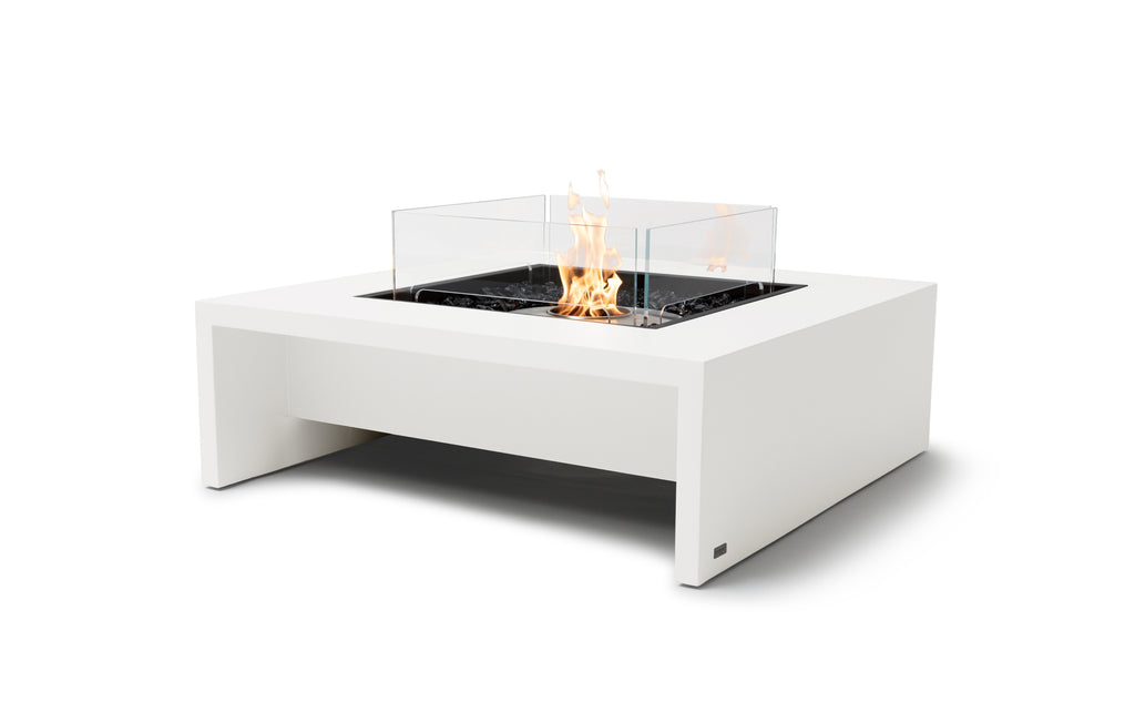 EcoSmart Fire Mojito 40 fire table bone 45-degree angle outdoor