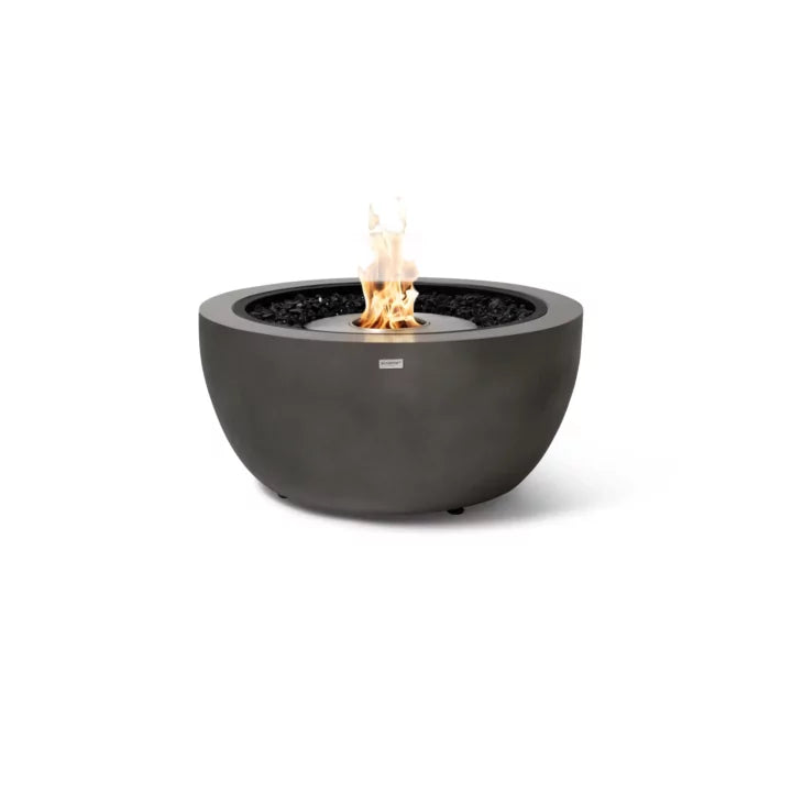 EcoSmart Fire Pod 30 natural Fluid Concrete fire pit bowl studio shot