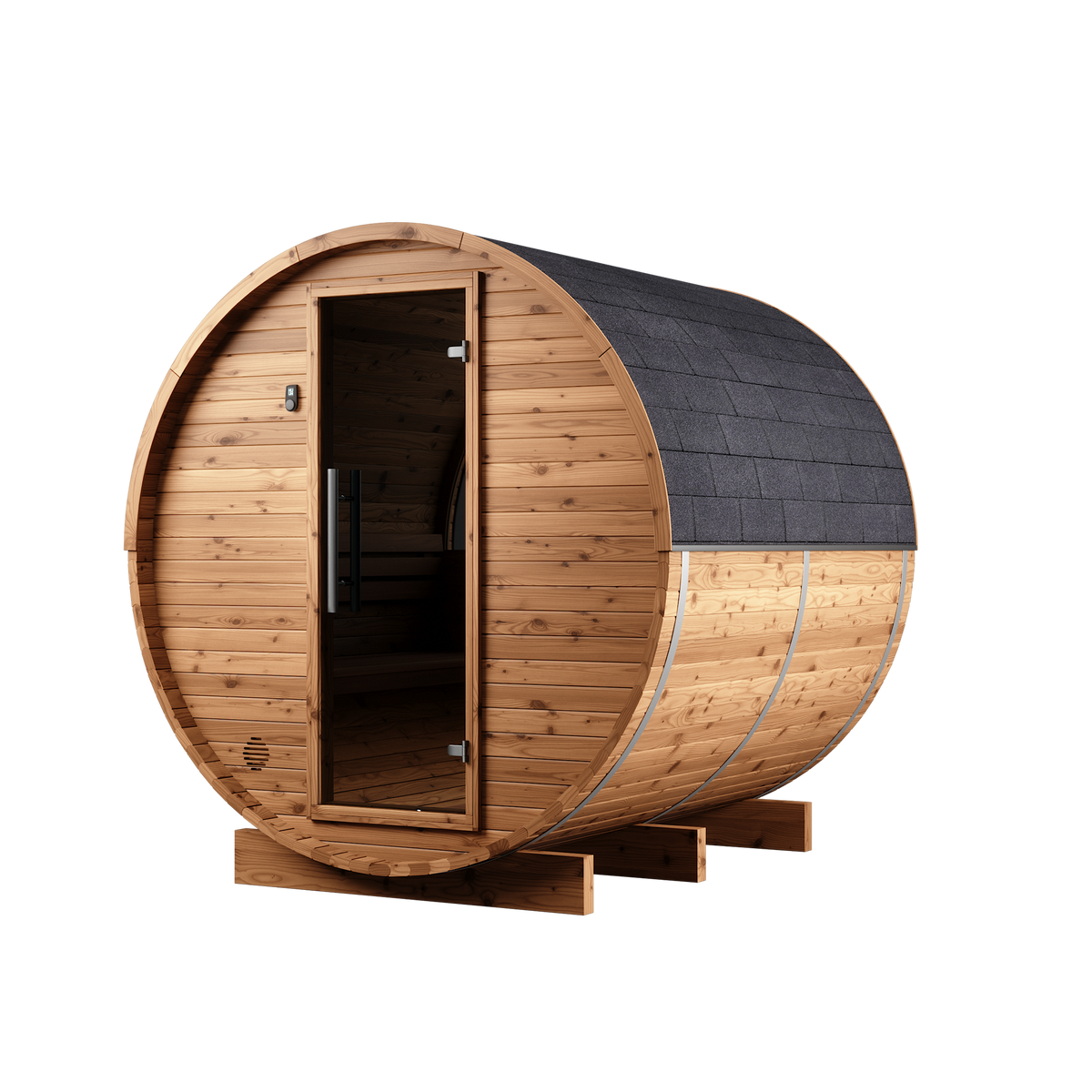Auroom Halo Comfy 225 — Natural Wood, front