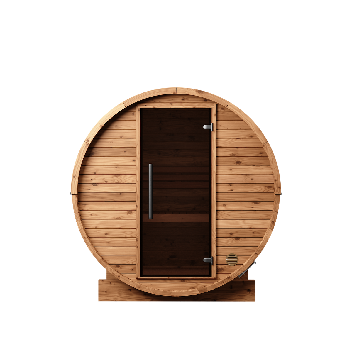 Auroom Halo Cosy 120 — Natural Wood, front