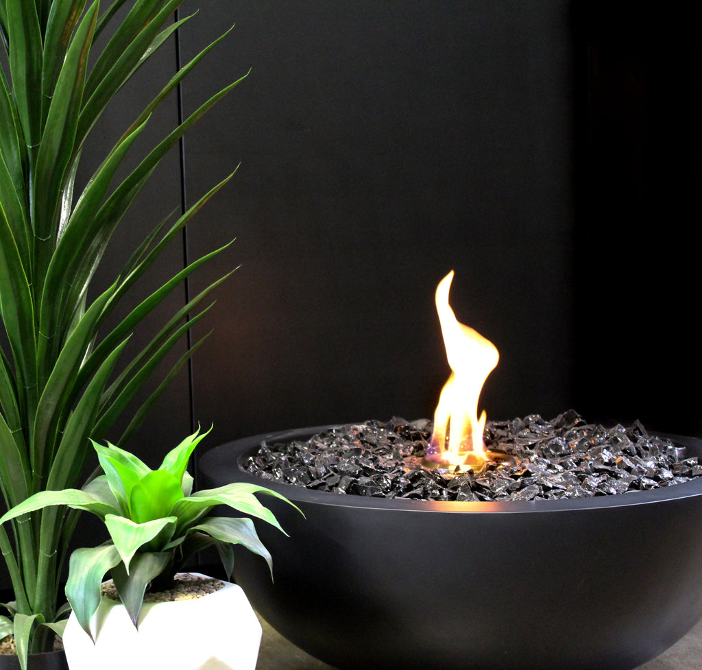 EcoSmart Fire Mix 850 fire pit bowl Wellington outdoor installation
