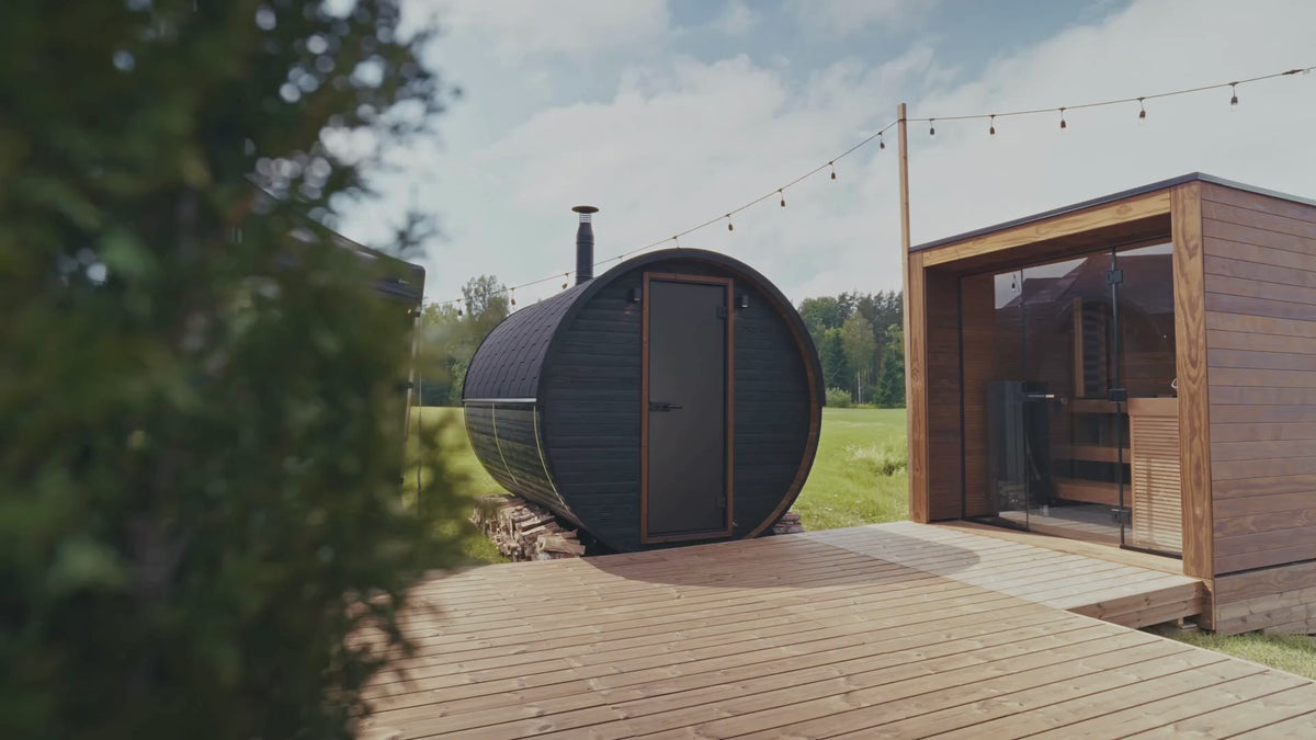 Halo — Outdoor Barrel Sauna